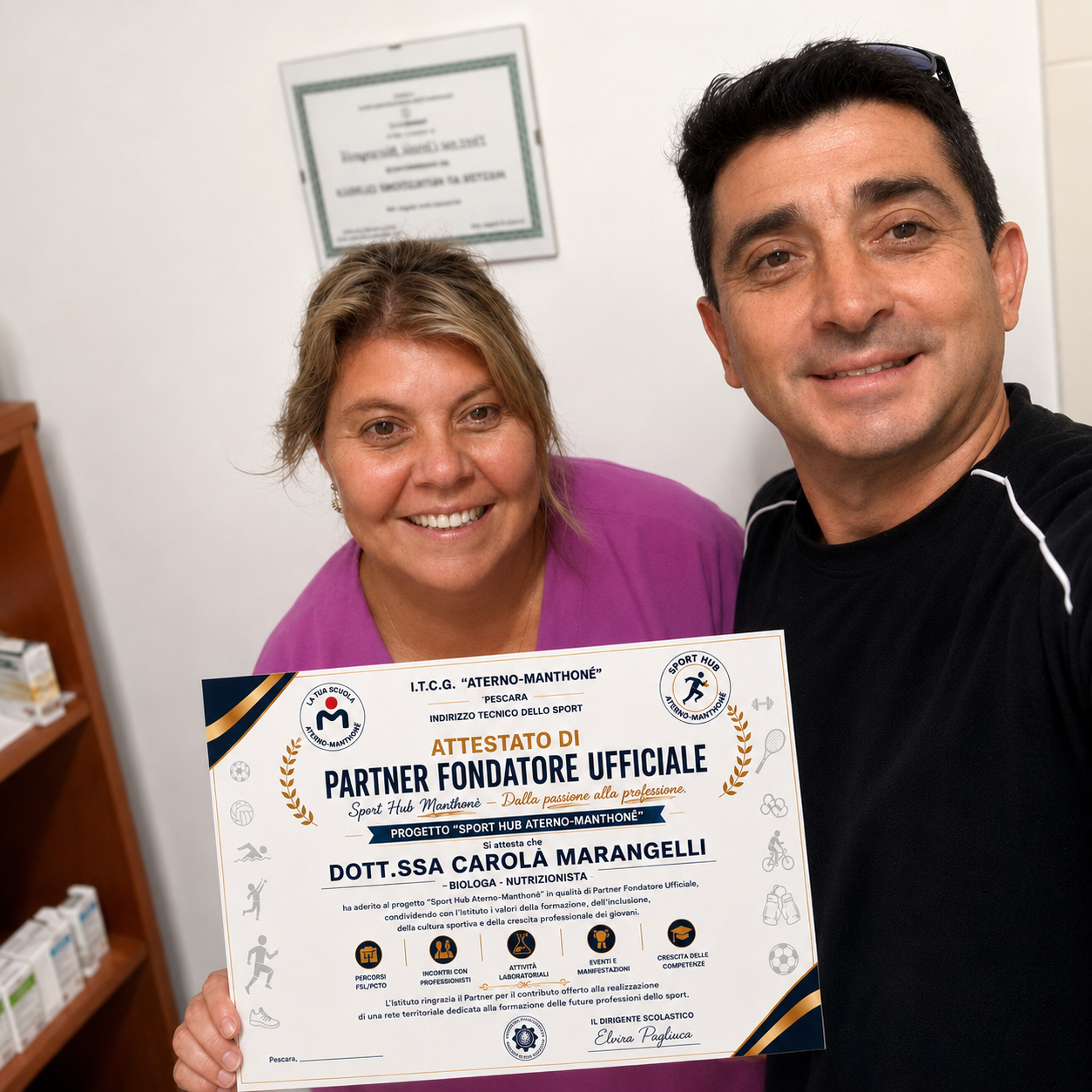 Dott.ssa Carola Marangelli Partner Fondatore Ufficiale