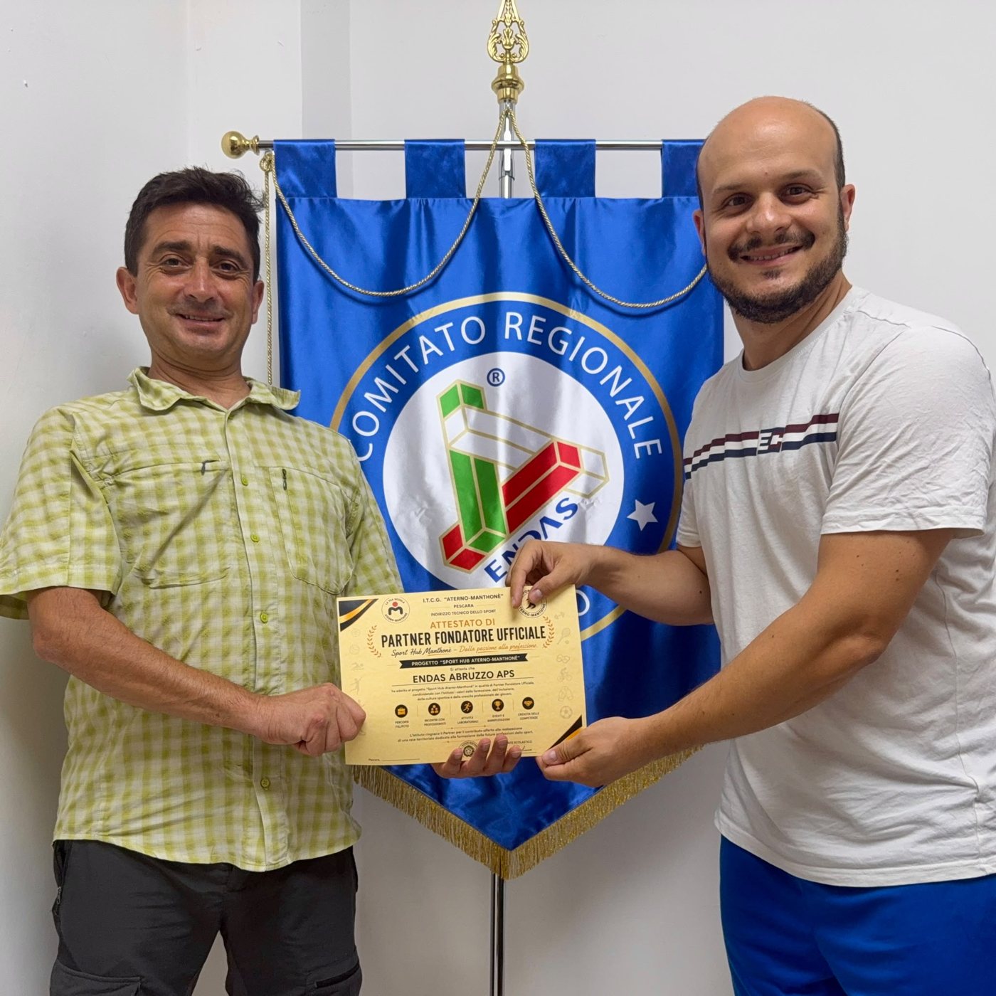 ENDAS Abruzzo APS Partner Fondatore Ufficiale