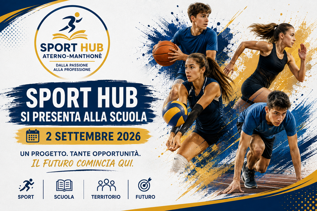 Sport Hub Aterno-Manthonè si presenta alla scuola