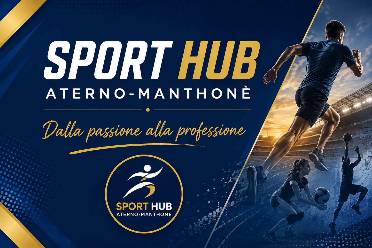Presentazione Sport Hub per gli studenti – slide 1