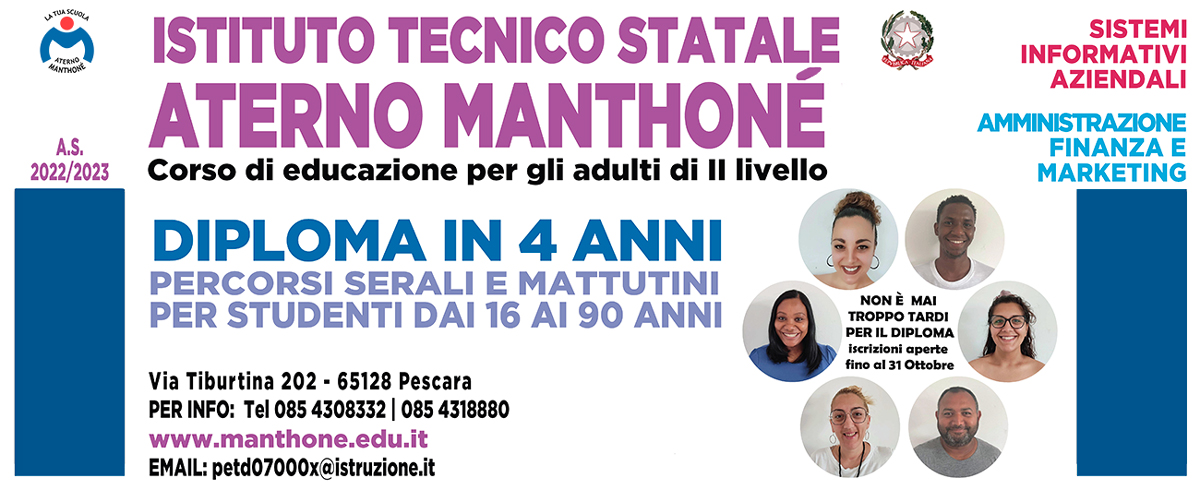 Corso Educazione per adulti di secondo livello