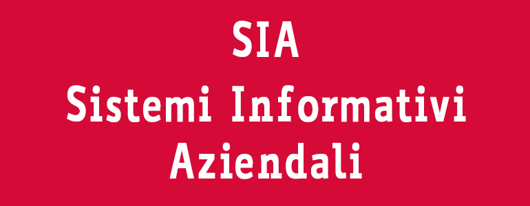 Corso Sistemi Informativi Aziendali