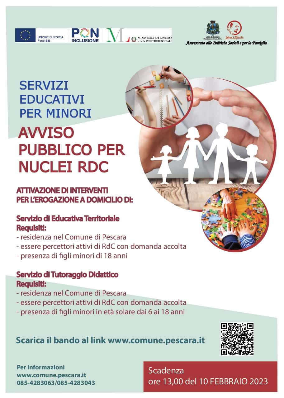Servizi educativi Comune di Pescara