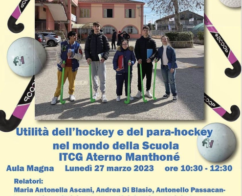 Para hockey nel mondo della scuola 1