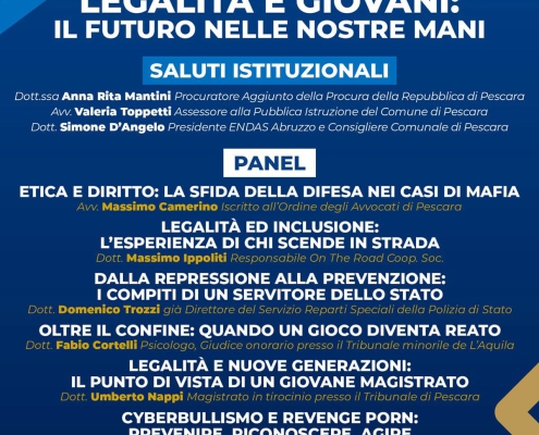 Legalità e giovani. Il futuro nelle nostre mani 4