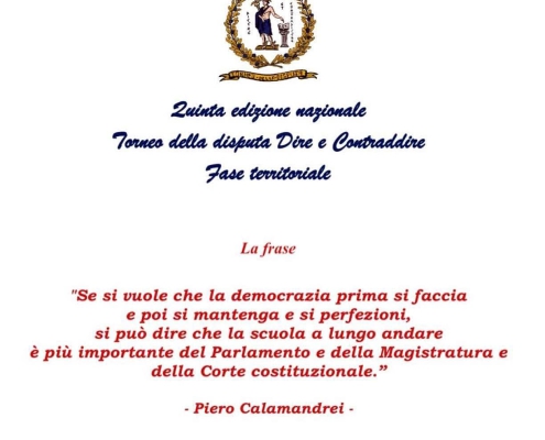 2025 Torneo nazionale del Dire e Contraddire 3