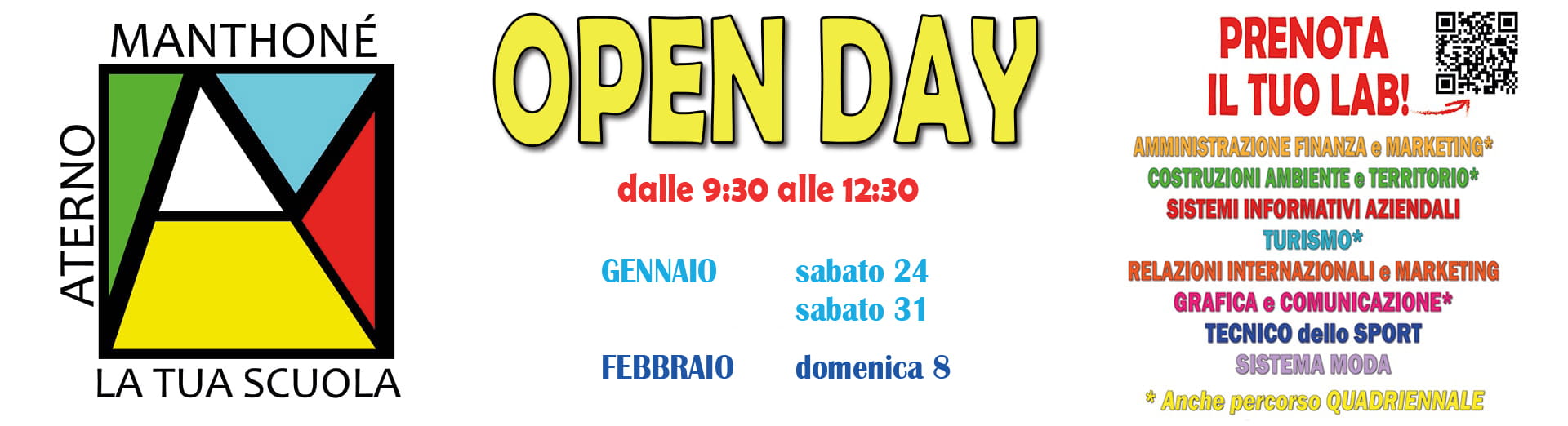 Calendario OPEN-DAY a.s. 2025-2026 Istituto Aterno Manthone Rev.2